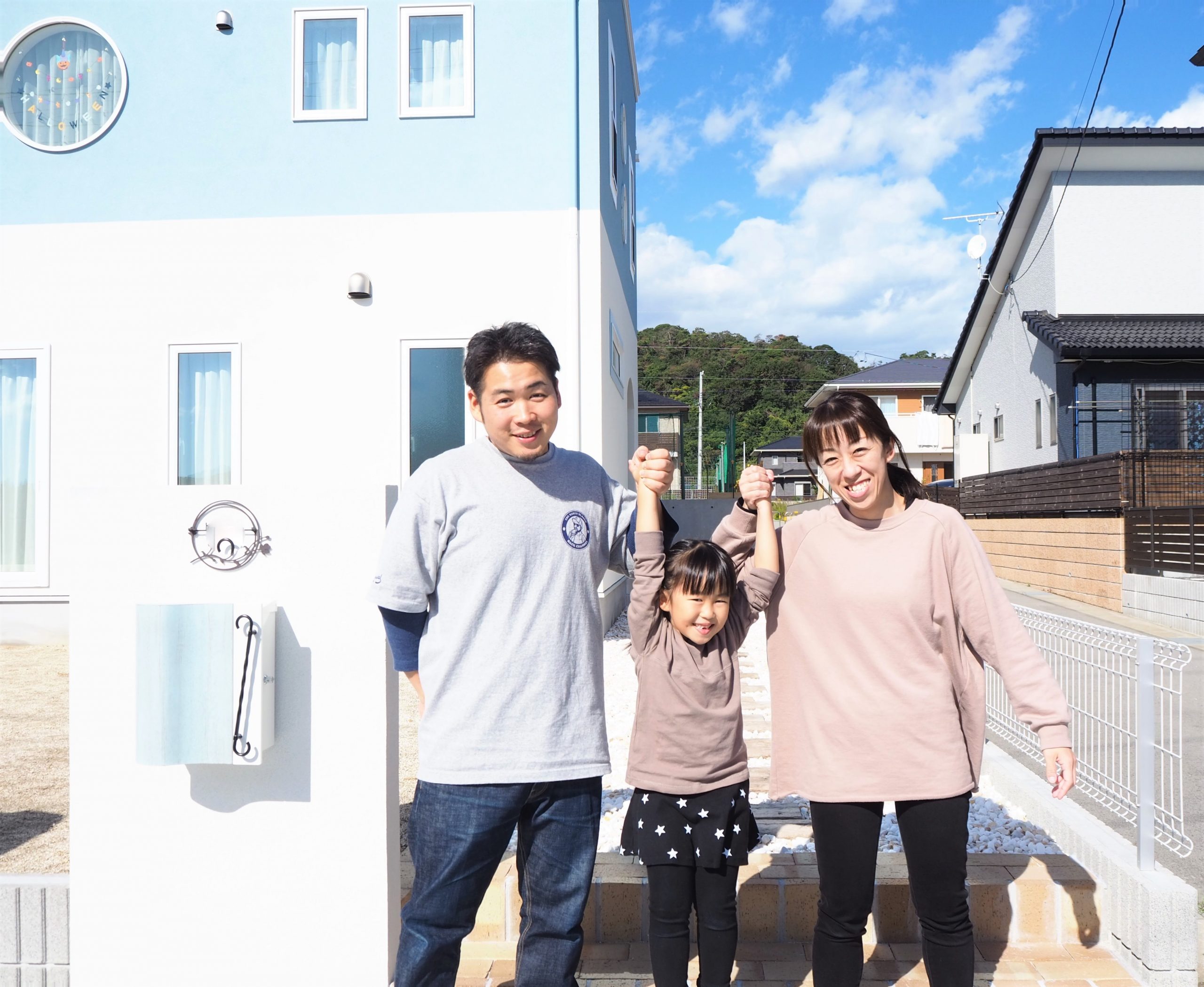 K様 Family - いわき市で新築注文住宅を建てるならハグハウス